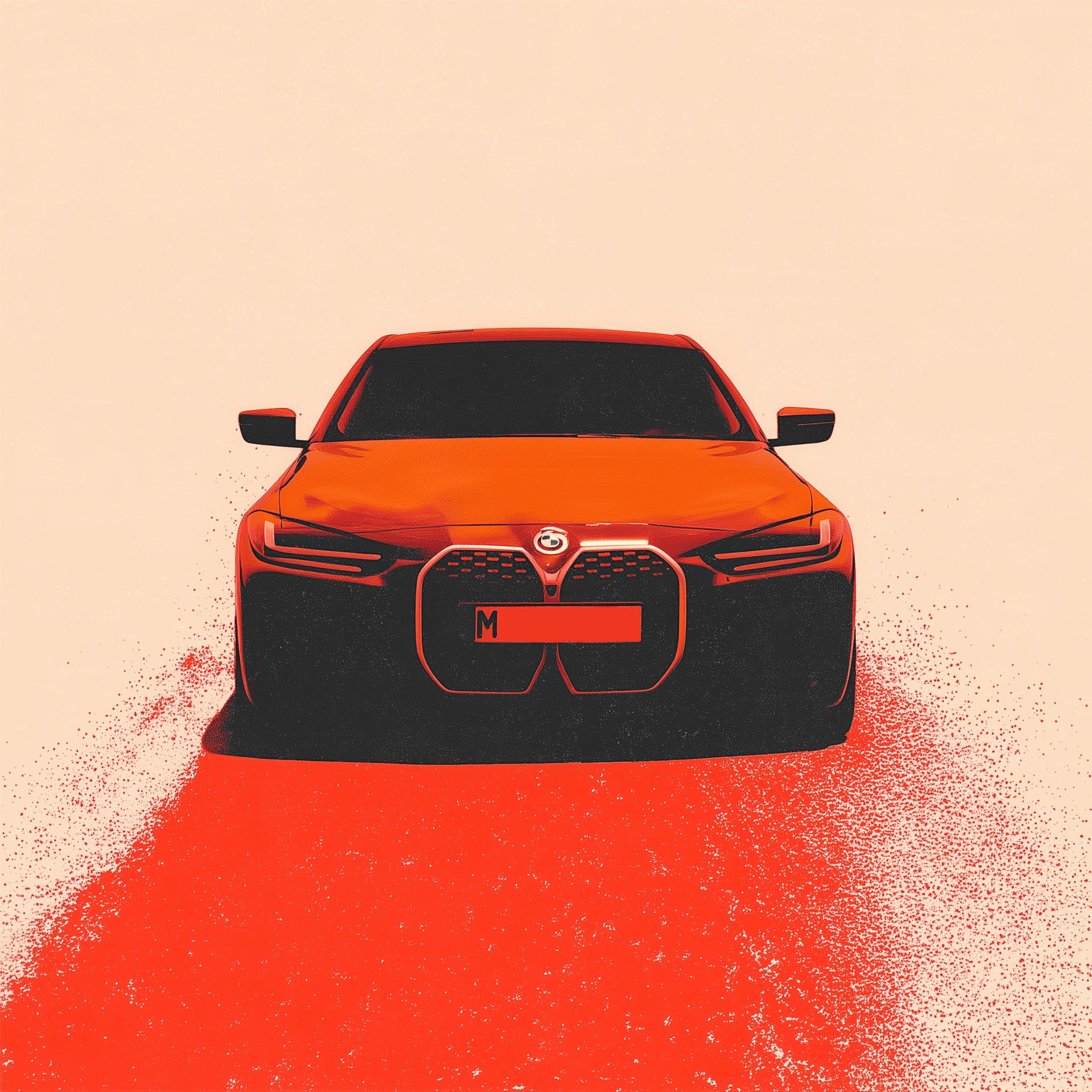 Black BMW i4 in Munich — sales era milestone 2025